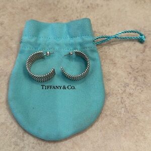 Tiffany silver earrings